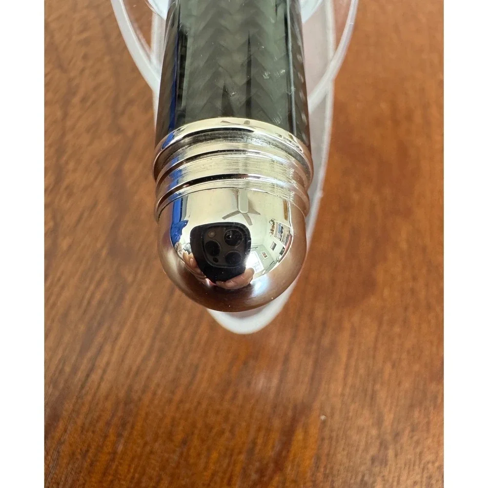 Vintage Delta Y2K Carbon Fiber Rollerball Pen Made in Italy Rare (#0161)